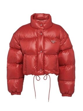 Prada Re-Nylon Convertible Down Jacket